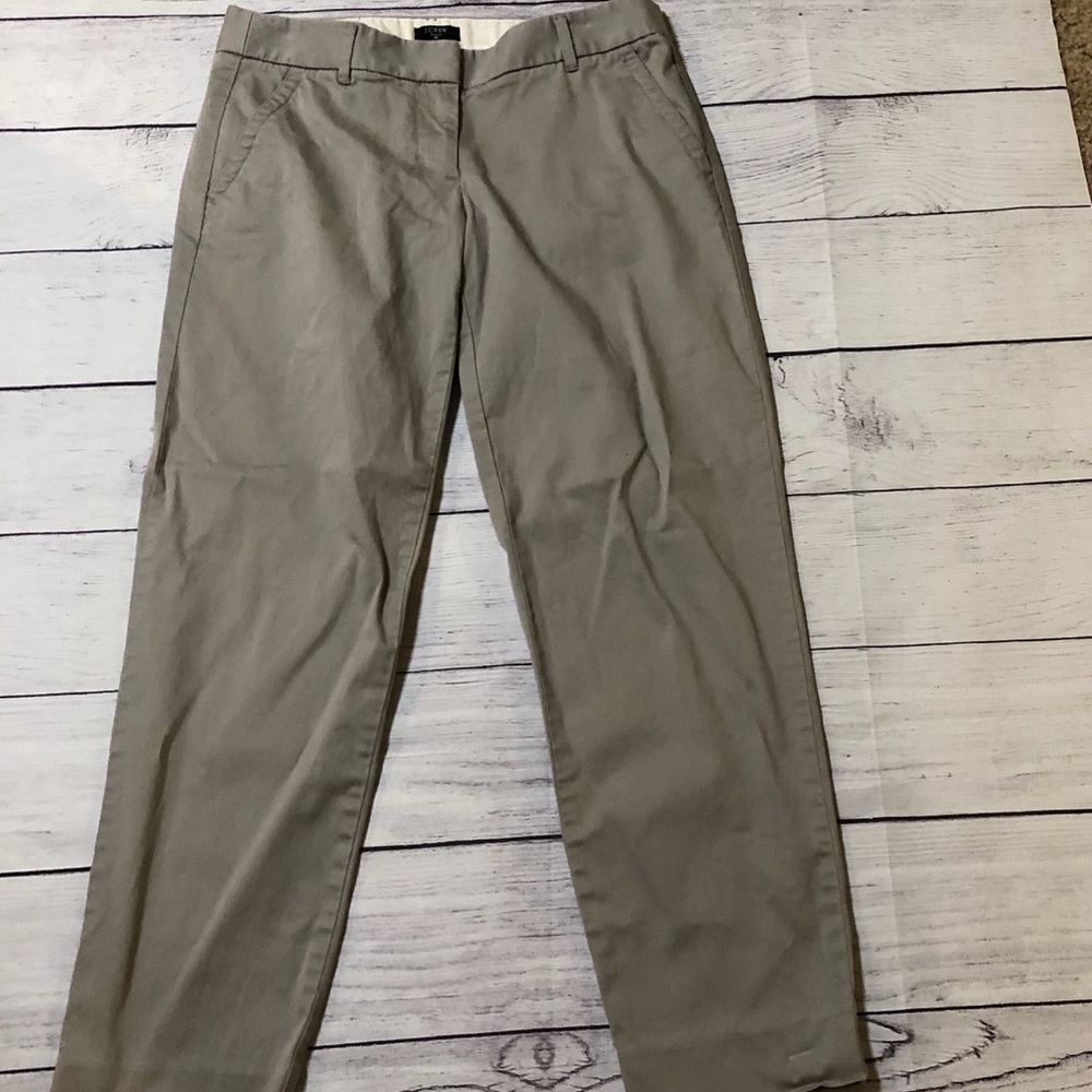 J. Crew Pants Khaki City Fit Size 0